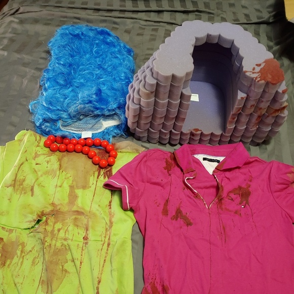 Zombie Simpsons Mob Costumes- one of a kind! - Picture 4 of 8